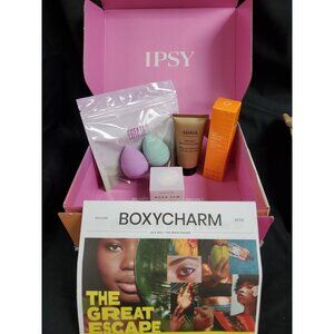BoxyCharm The Great Escape July 2023 4pcs Set Kat Burki Herbivore Ahava Estate